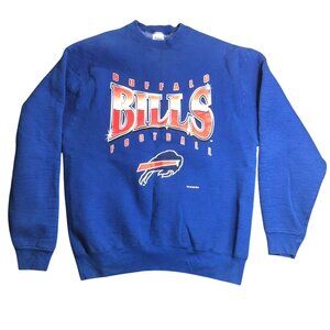 Buffalo Bills Men's 1994 NFL Salem Sweatshirt XL Crewneck Blue Vintage